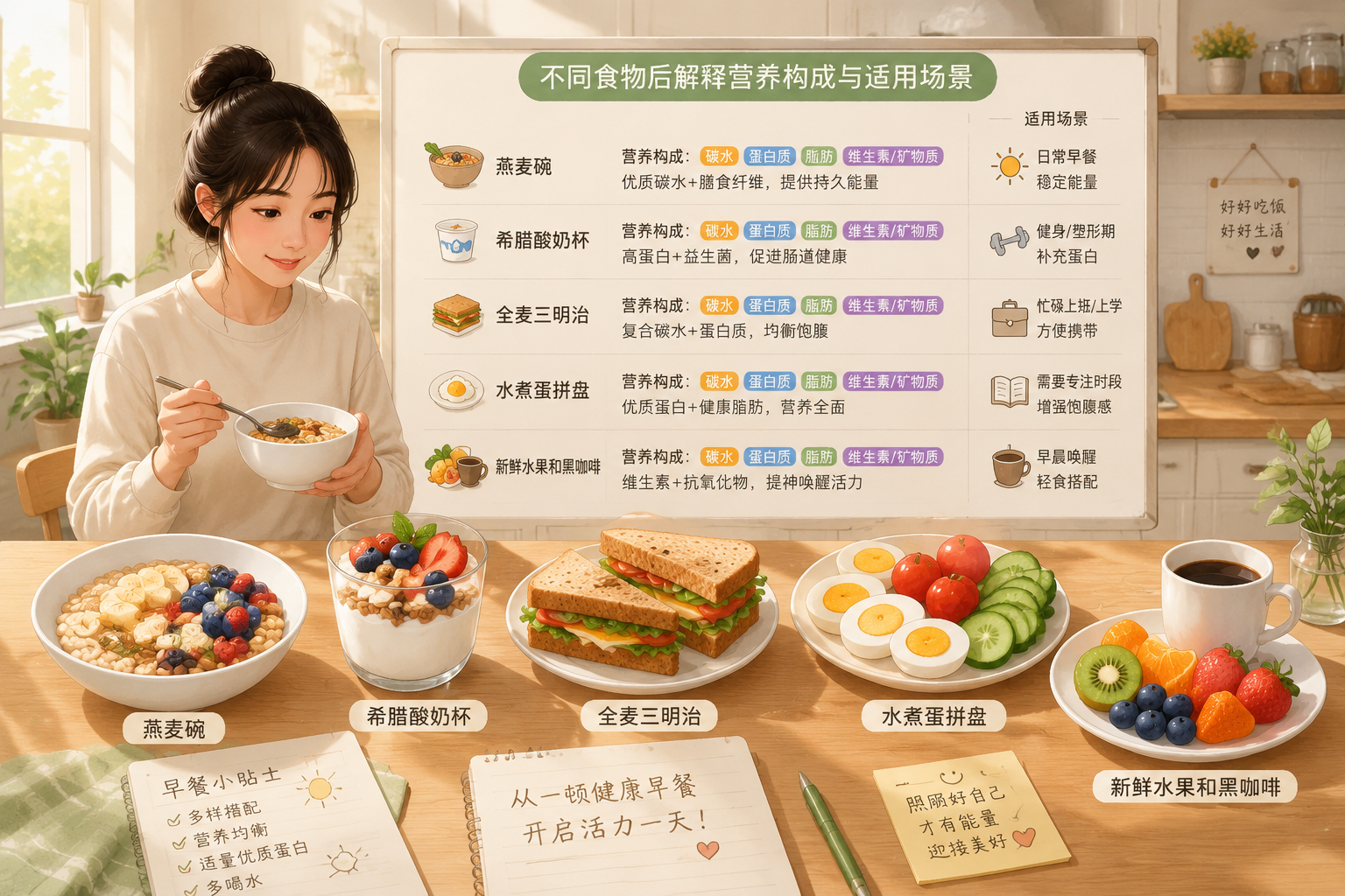 Healthy breakfast options real generated demo
